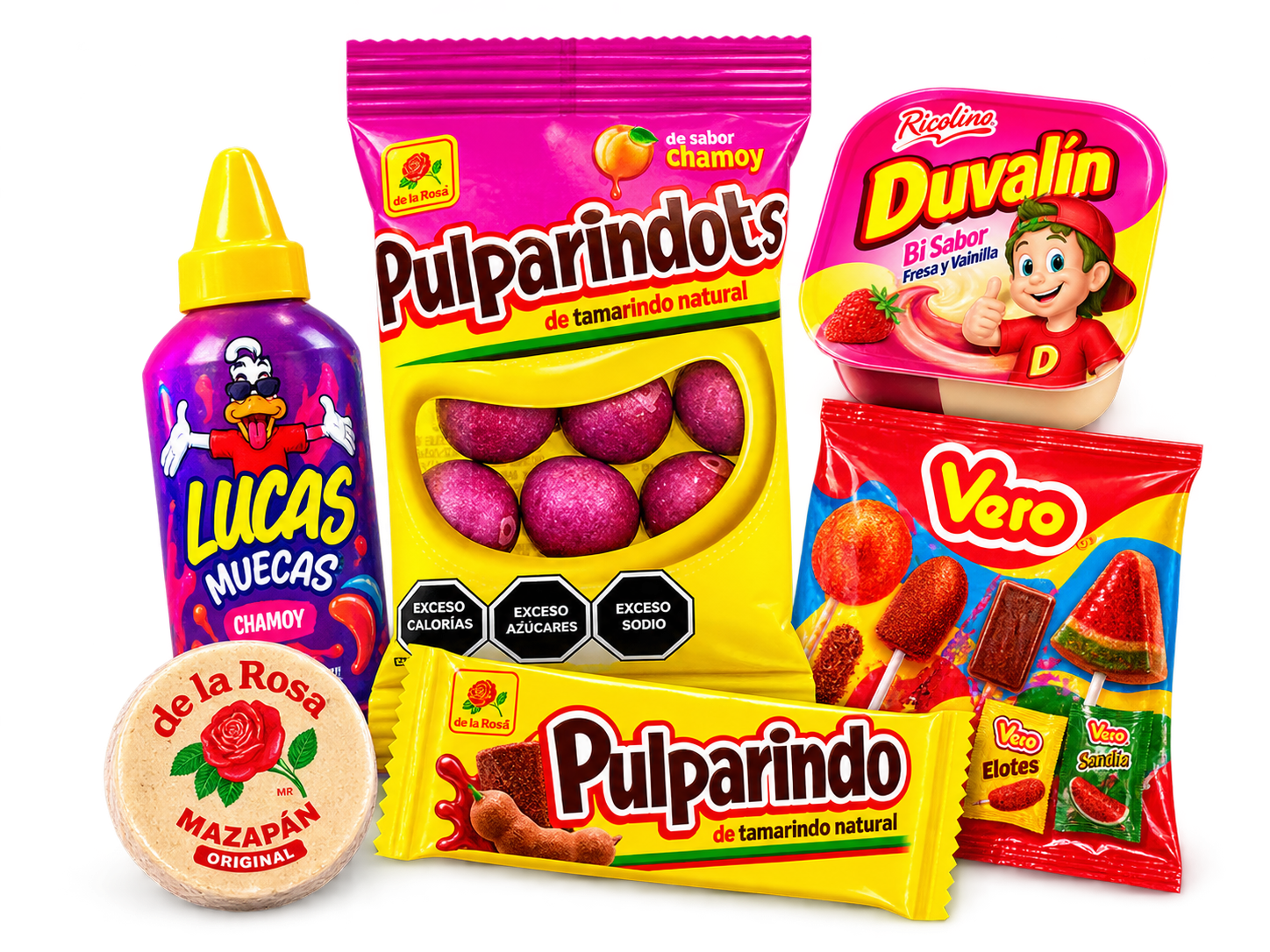 Hispanic candies and sweets